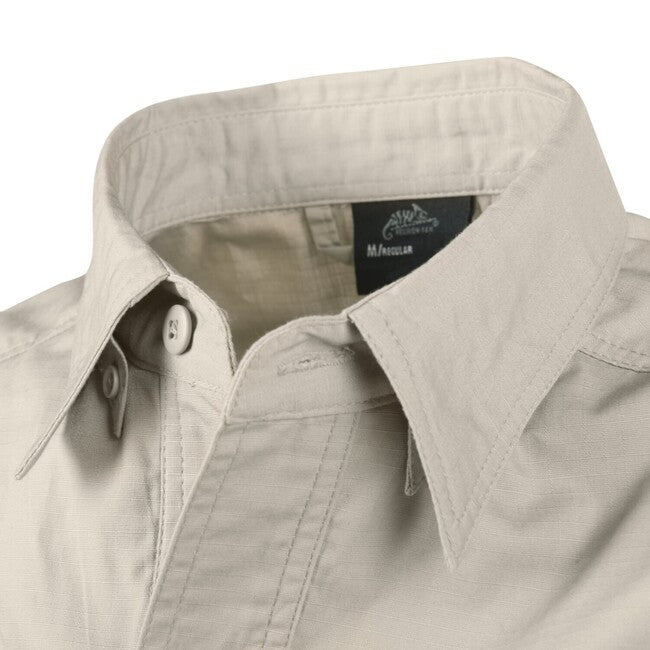 Helikon-Tex Defender Mk2 hemd mit kurzen Ärmeln - PolyCotton Ripstop - beige