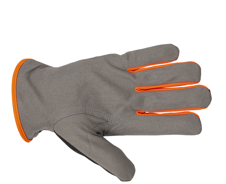 BENNON Carpos schutzhandschuhe, grau/orange
