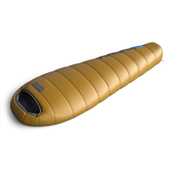 HUSKY Synthetic Three-Season Extended Sleeping Bag -10°C, Mustard
