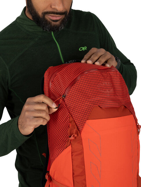 Osprey Talon Pro 20 Hiking Backpack, Mars Orange