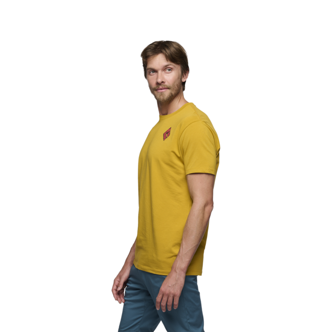 Black Diamond Men's Mono Pocket T-Shirt, Amber