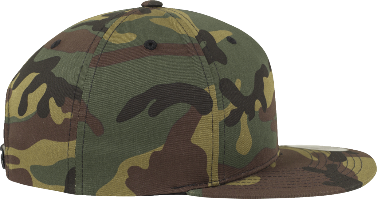 Brandit Camo Classic Snapback Cap, Woodland