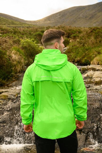 Mac in a Sac Origin 2 UNI wasserdichte jacke, neongrün