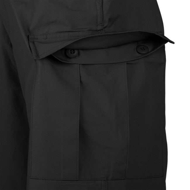 Helikon-Tex Kurze BDU-Hose - PolyCotton Ripstop, schwarz
