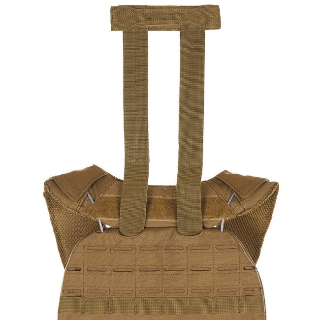 MFH Laser Tactical Vest MOLLE, Coyote Tan