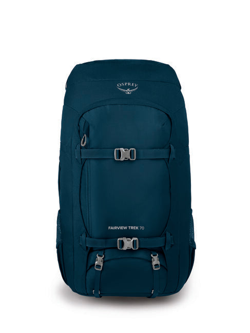 Osprey Fairview Trek 70 Backpack, Night Jungle Blue