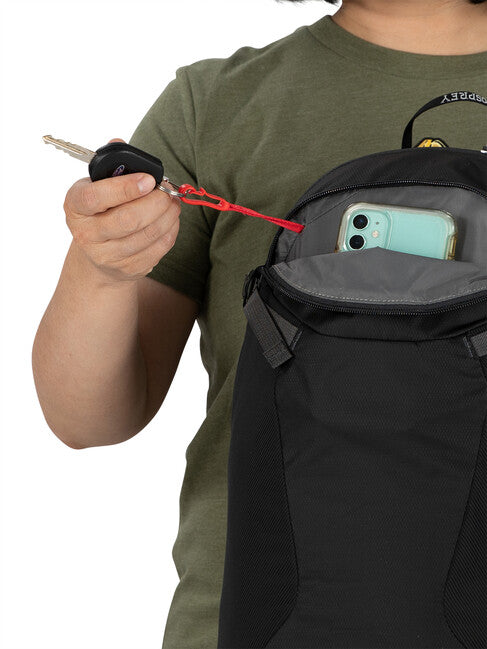 OSPREY-SPORTLITE 15 rucksack, dunkel anthrazit