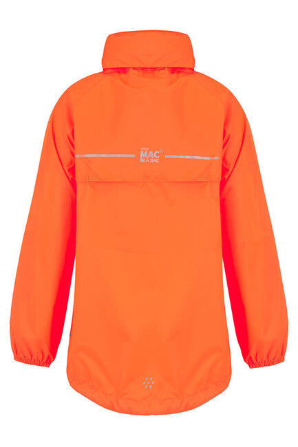 Mac in a Sac Origin 2 Kids kids' waterproof jacket, pink