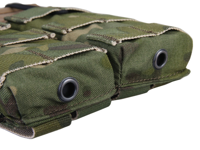 Emerson Gear Modular Open Double Magazine Pouch 5.56, Multicam Tropic
