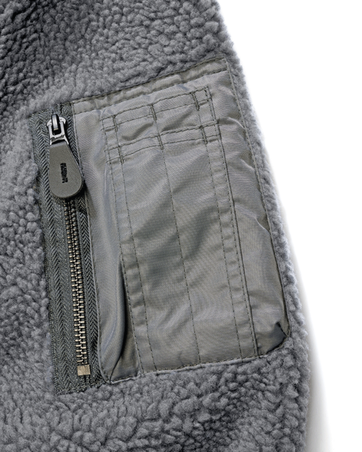 Brandit MA1 Sherpa Jacket, Anthracite