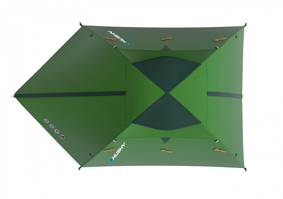 Husky Beast 3 Extremzelt für 3 Personen, dark green