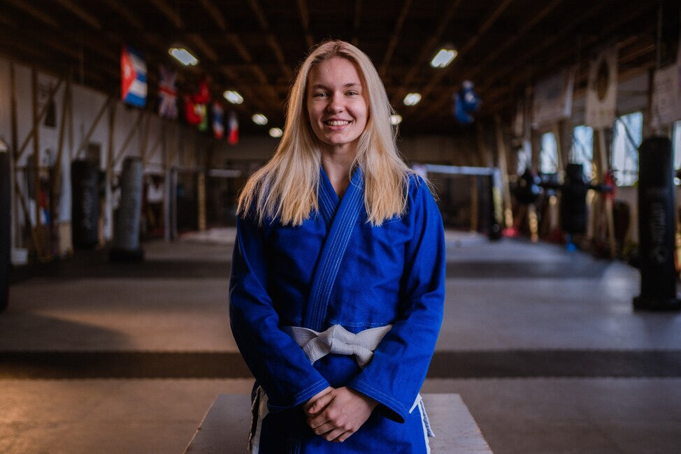 Katsudo Tokyo κιμονό judo 750g, μπλε