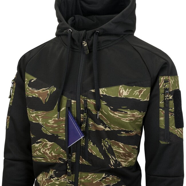 Helikon - Tex ROGUE hoodie, BLACK/MULTICAM