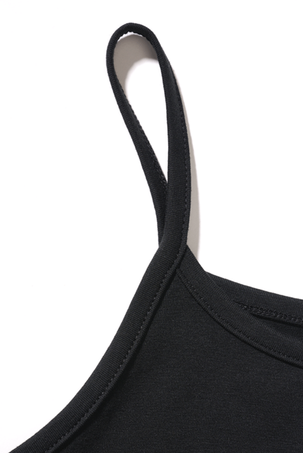 Brandit damen Tank Top mit dünnen Trägern, schwarz