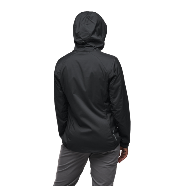 Black Diamond Alpine Start Insulated Hoody μπουφάν softshell γυναικείο, μαύρο