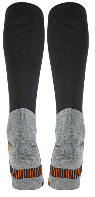 BENNON Merino Trek trekkingsocken, schwarz