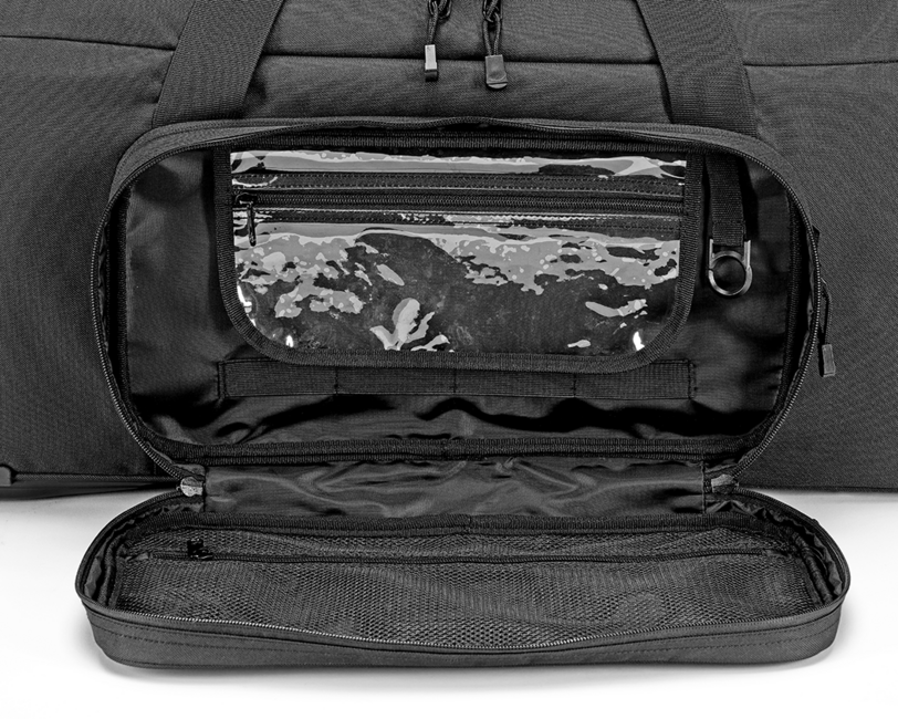Brandit US Cooper Trolley Τσάντα Ταξιδίου 120L, Μαύρη