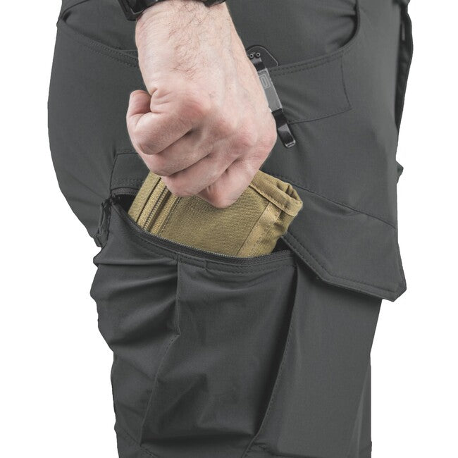 Helikon-Tex OTS 11" σορτς τακτικό εξωτερικού χώρου VersaStretch Lite, Μαύρο