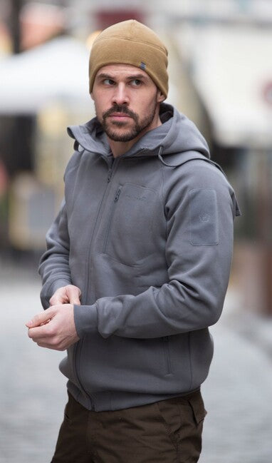 Pentagon Kapuzenpullover Leonidas 2.0, grau