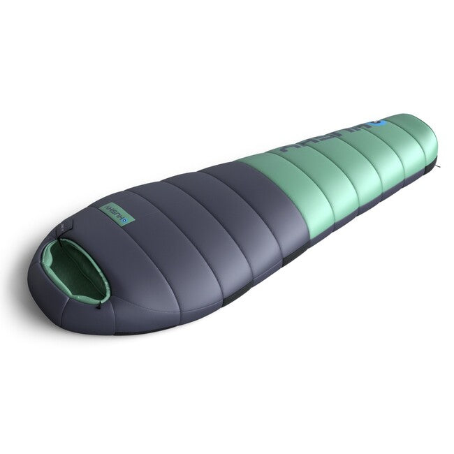 HUSKY Dinis Paper Sleeping Bag -10, Blue/Mint