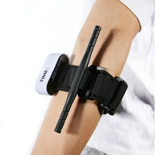 DRAGOWA Tactical Flex Περιστρεφόμενο Κtourniquette, μαύρο