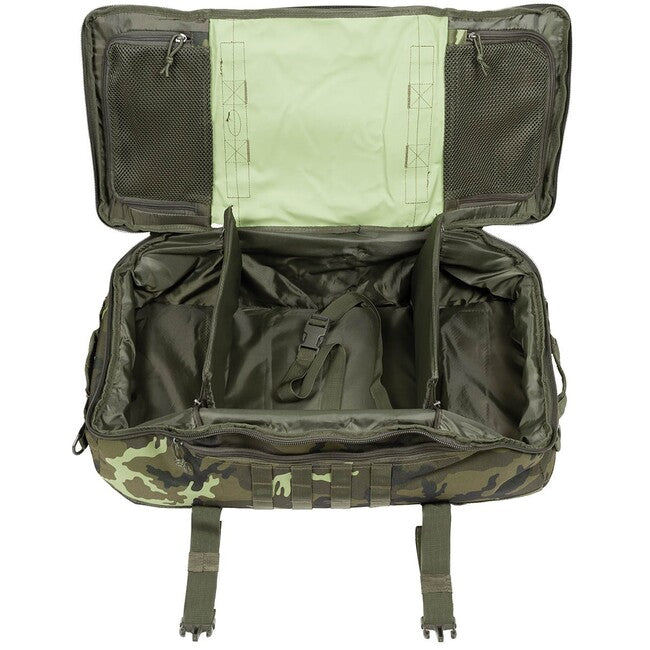 MFH Duffle Travel Backpack, M 95 CZ Camo