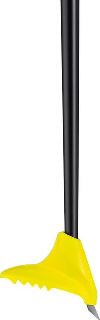 LEKI CC 450 Running Ski Poles, Neon Yellow/Black-White