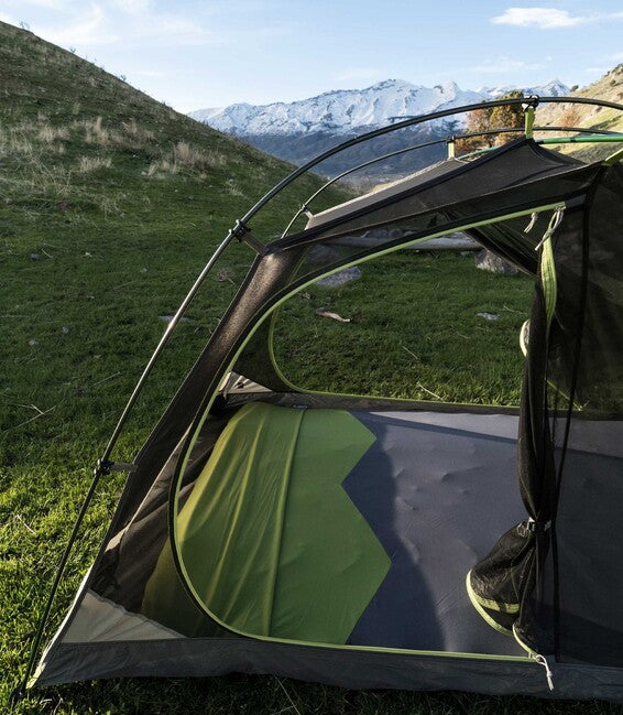 Klymit Double V Sheet Sleeping Pad Protective Cover, Green Grey