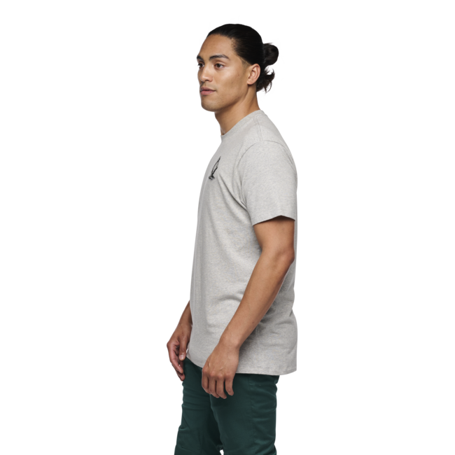 Black Diamond Boulder Men's T-Shirt, Nickel Heather