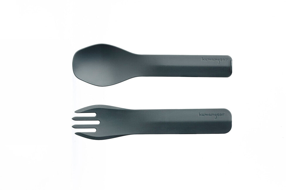 Humangear GoBites DUO besteck grau