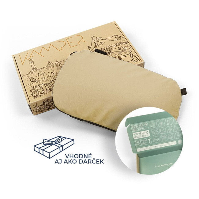 Mosh Kamper Υπόστρωμα Καθίσματος Outdoor, μπεζ/μαύρο