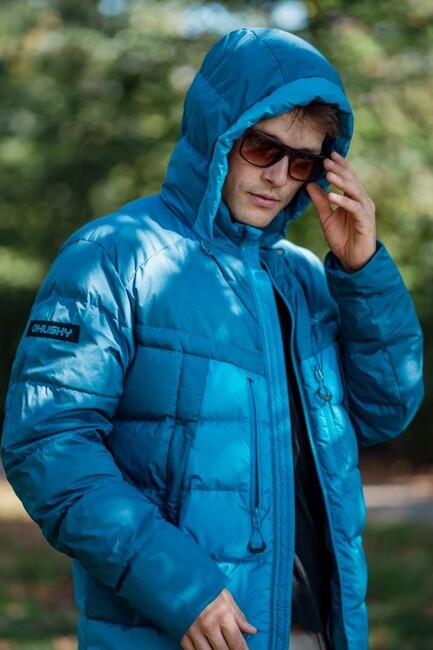 HUSKY Durra Herren-Daunenjacke, blau