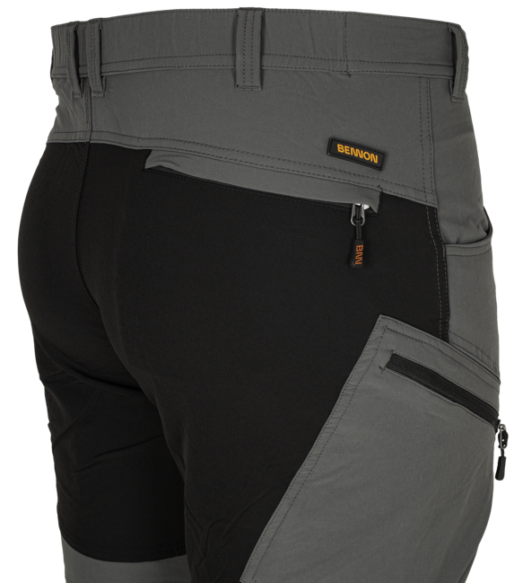 Bennon Fobos Outdoor Work Pants, Grey/Black