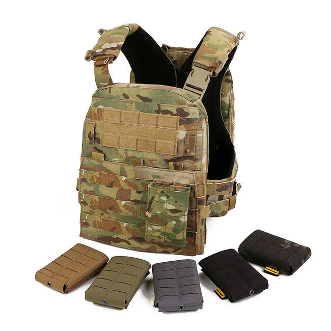 Emersongear LCS Rifle Magazine Pouch 5.56 7.62mm 500D, Grey