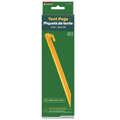 Coghlans ABS Zeltheringe 30 cm 6 Stück in Blisterpackung