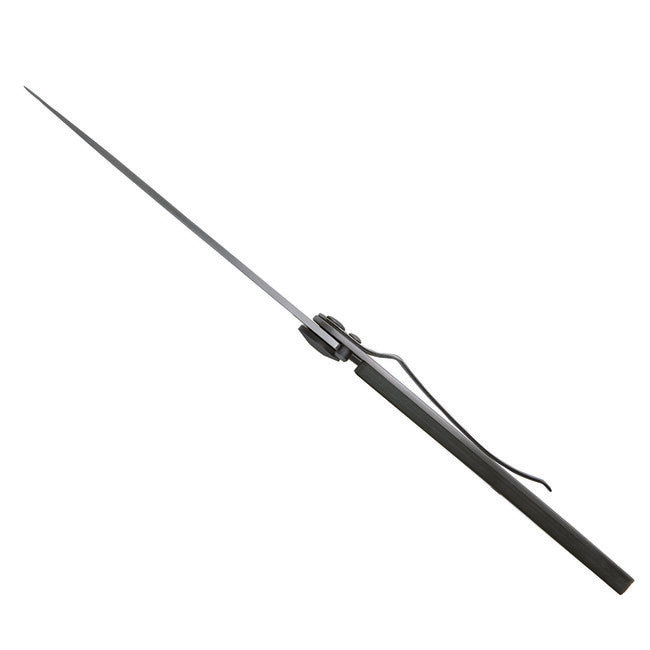Deejo Serration Μαχαίρι με Κλείσιμο Carbon Fiber Polynesian