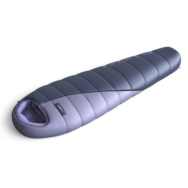 HUSKY Ember Ladies Synthetic Three-Season Women's Sleeping Bag -15, Navy Blue/Pink