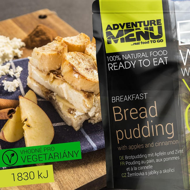 Adventure Menu Brotpudding s jablkami und Zimt 250g
