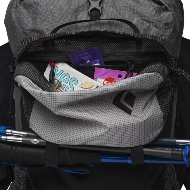Black Diamond Betalight Satellite Stuff Sack, Black-Alloy