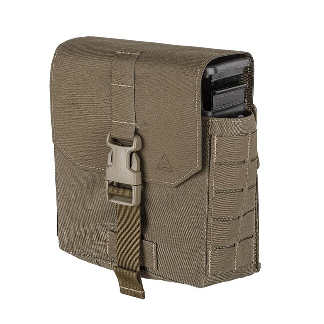 Direct Action Cordura Soft Shell Pistol Magazine Pouch SAW 46/48, Black