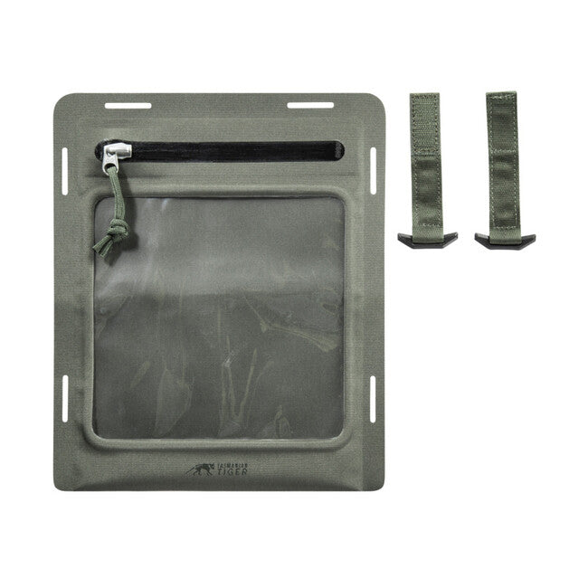 Tasmanian Tiger W-Pouch A5 WR Document Pouch, Stone Grey Olive