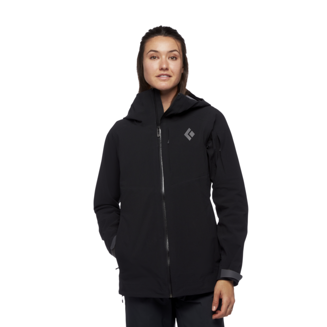 Black Diamond Recon Stretch Ski Shell damen-Skijacke, schwarz