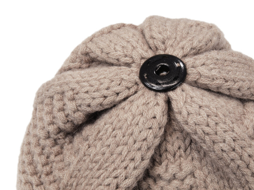 Origin Outdoors Bobble Merino Beanie, Beige
