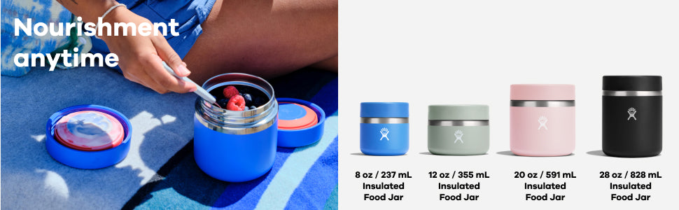 Hydro Flask Cascade Insulated Food Jar, 8 OZ (237ml)