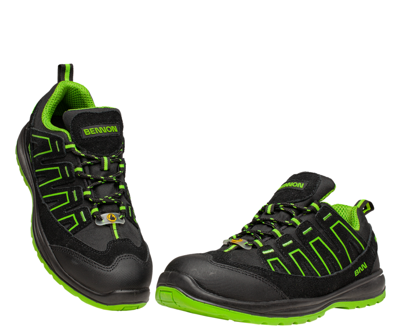 Bennon ALEGRO S1P ESD Work Boots, Green