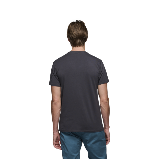 Black Diamond Chalked Up 2.0 herren kurzarm-T-shirt, anthrazit