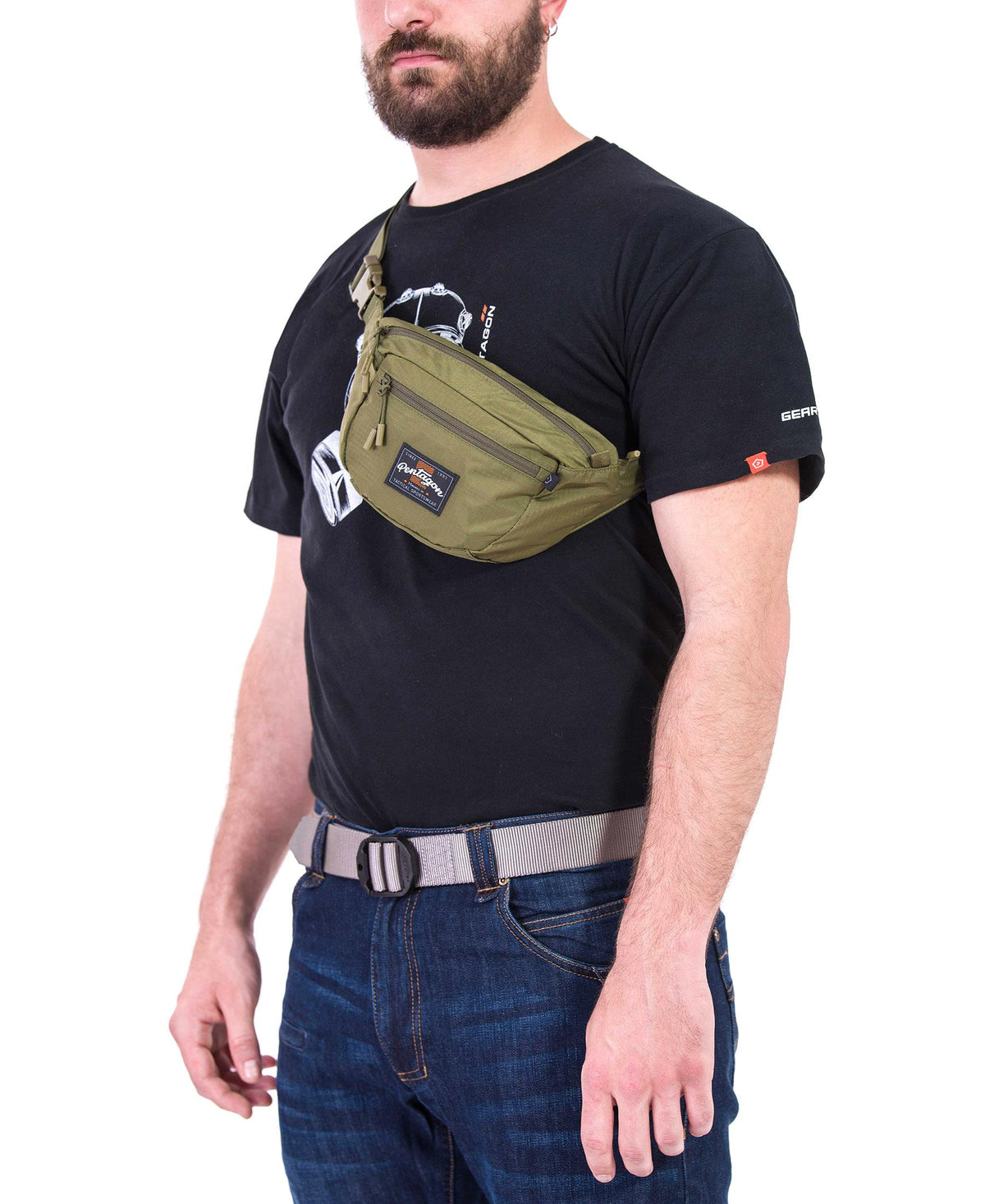 Pentagon Hüfttasche Minor Travel, schwarz