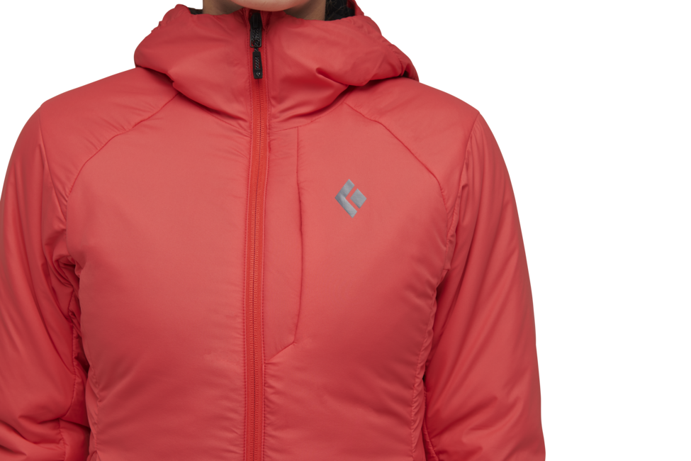 Black Diamond First Light Stretch damen-Stretch-Sweatshirt, korallenrot
