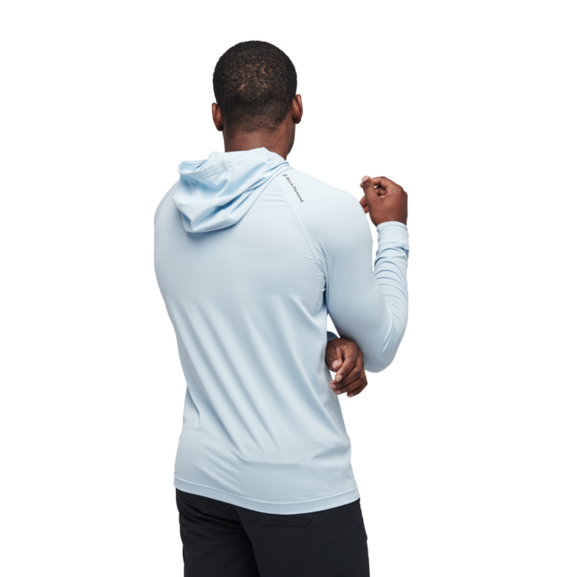 Black Diamond Alpenglow herren sweatshirt, belay blau