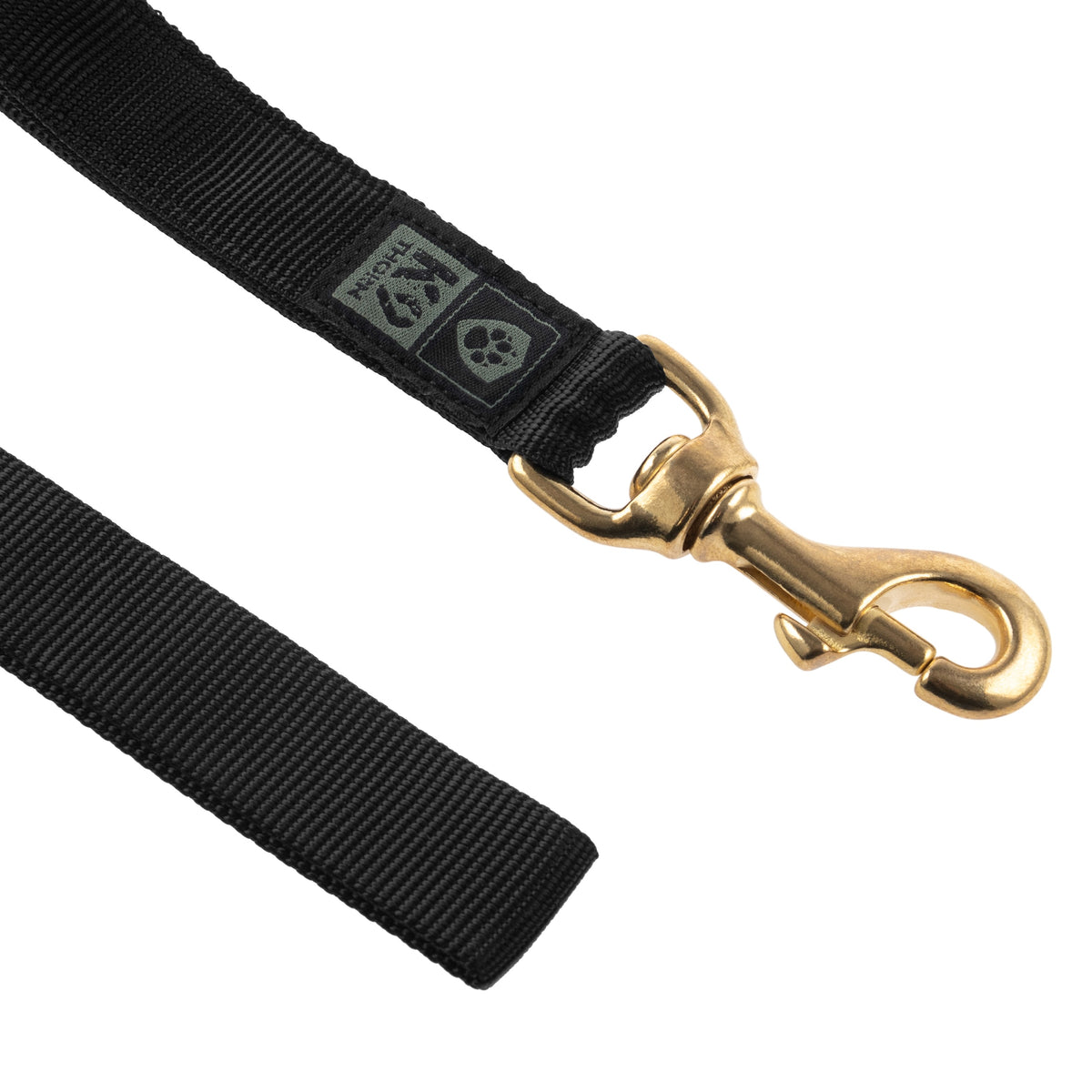 K9 Thorn vodítko s tlmičom, čierne, 150 cm